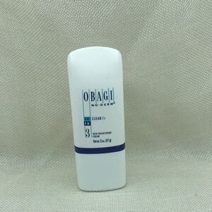Obagi Nu-Derm Clear Fx Skin Brightening Cream - White and Blue
